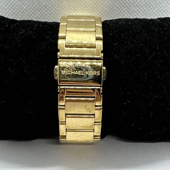 Michael Kors Parker MK5354 Women\'s Gold Stainless Steel Analog Dial Watch JNA603 main image 4